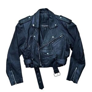 Wilsons Leather Black Jacket